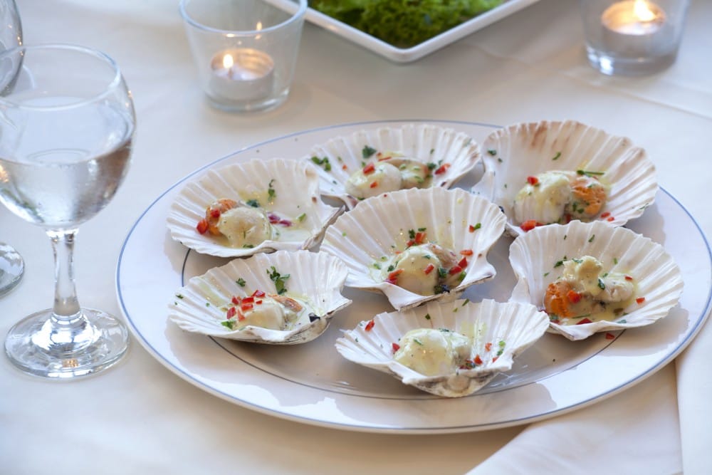 a plate of food
